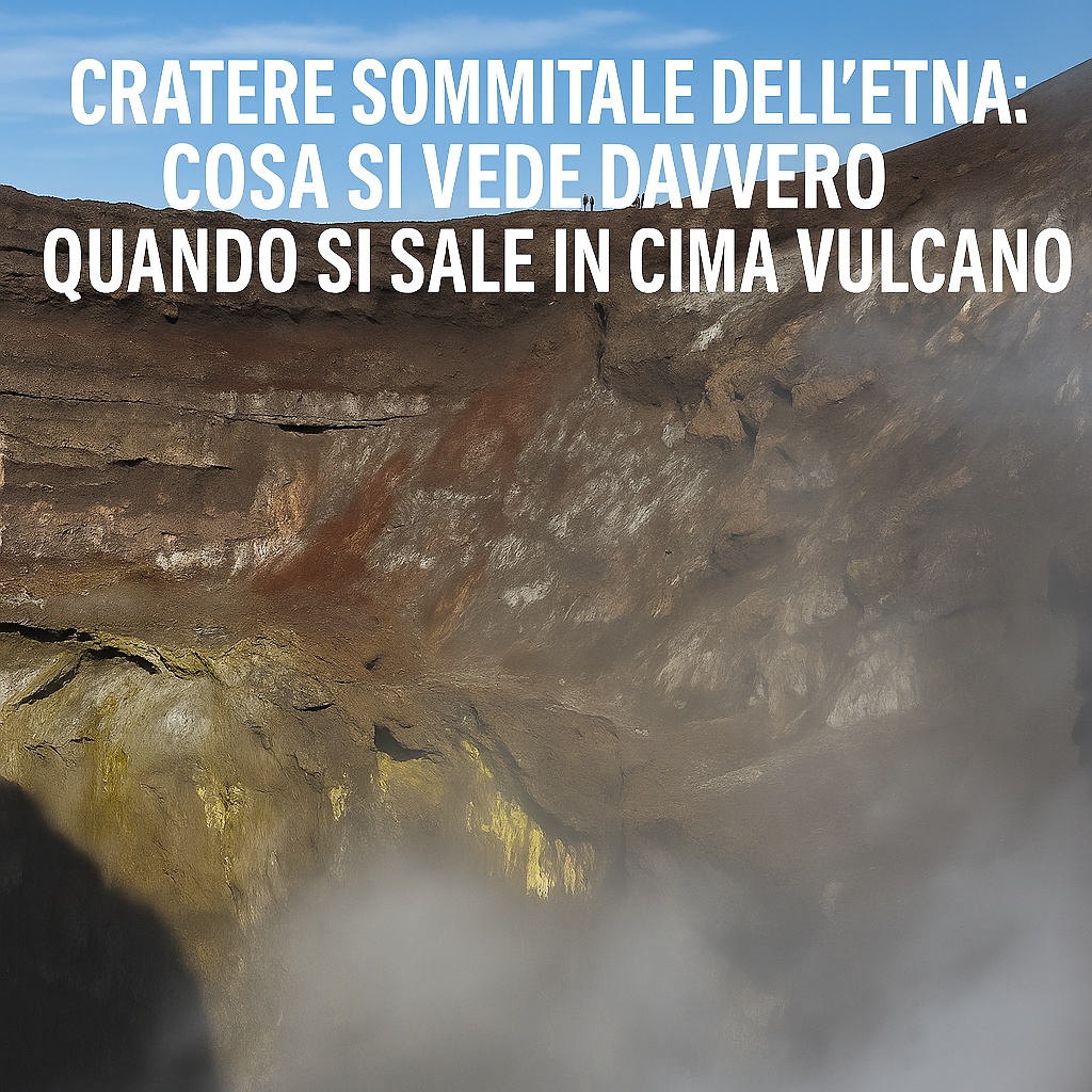 Cratere Sommitale dell’Etna- Cosa Si Vede Davvero Quando Si Sale in Cima al Vulcano