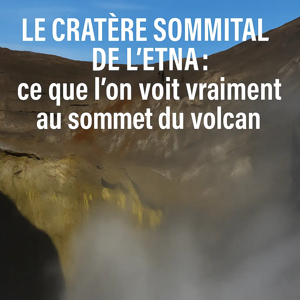 Cratère sommital de l’Etna – Ce que l’on voit réellement en atteignant le sommet du volcan